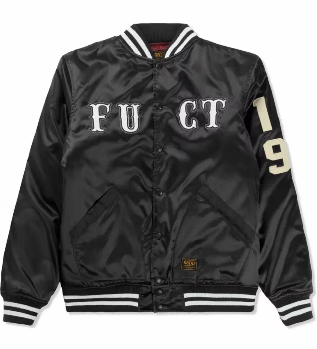 FUCT SSDD スタジャン 牛革