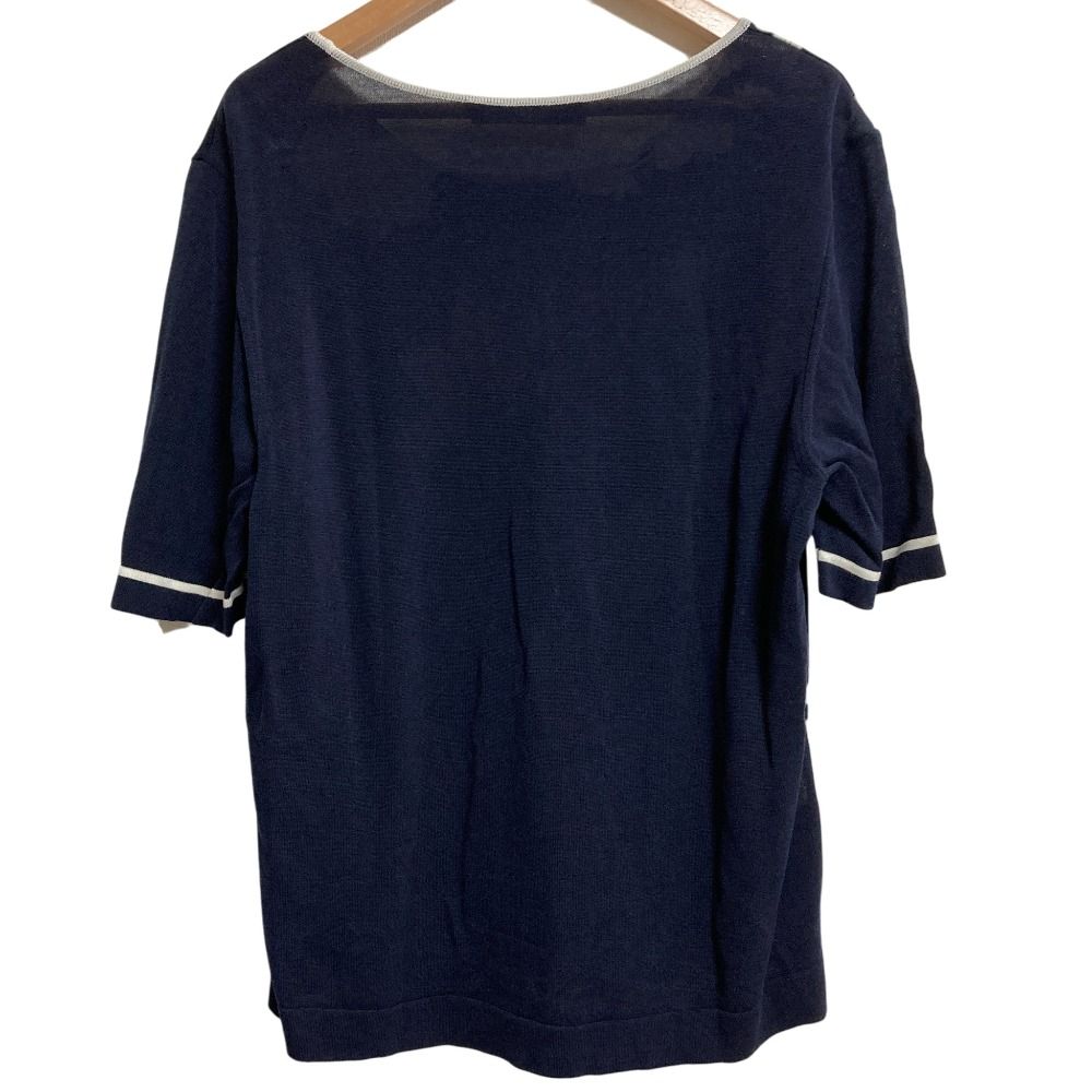 美品 LEONARD レオナール カンカン フラワープリント ショートスリーブ