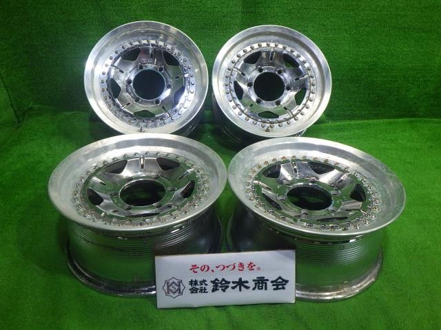 15inch 7J 6H 139.7 EMR product アルミホイール4本 EMR PRODUCT 15ｲﾝﾁ