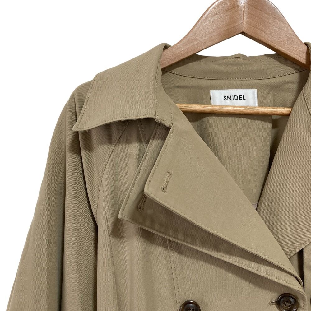 良品 25SS SNIDEL スナイデル ドレストレンチコート SWFC251113 サイズ