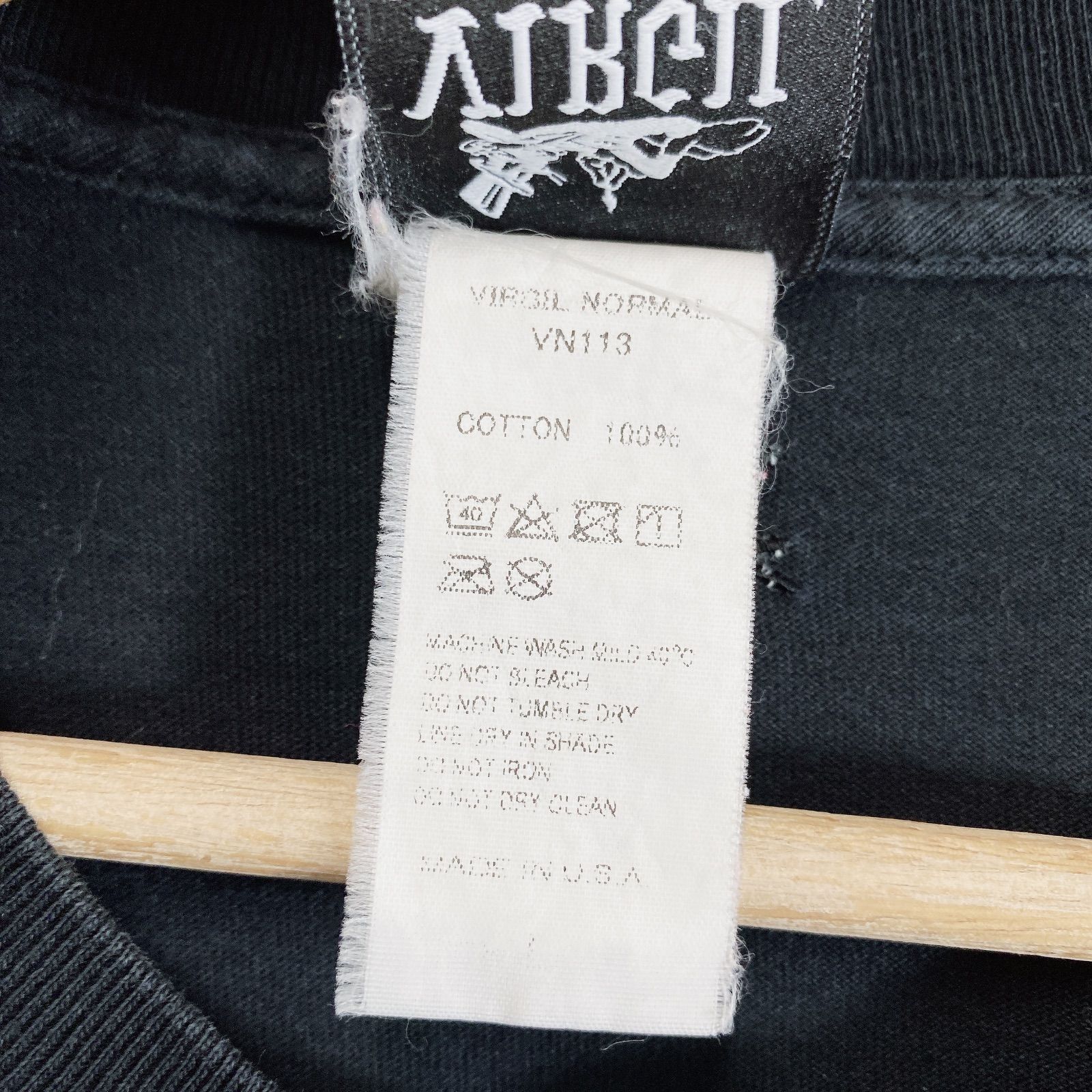 VIRGIL NORMAL ヴァージルノーマル SAD LANDS ロンT 長袖Tシャツ 