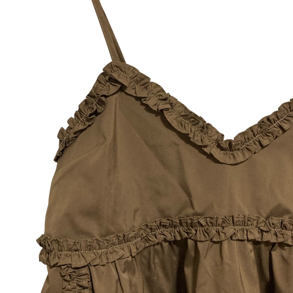 未使用 24AW ALLISON BROWN アリソンブラウン Fairy Frill Mini Dress