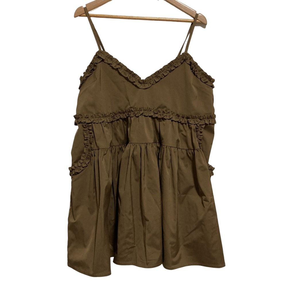 未使用 24AW ALLISON BROWN アリソンブラウン Fairy Frill Mini Dress