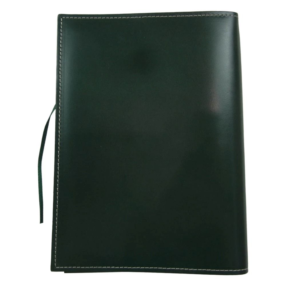 グレンロイヤル 03-2605 オールブライドルレザー ブックカバー A 6文庫サイズ グリーン系 上