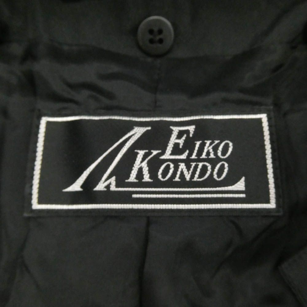 新品未使用　EIKO KONDO エイココンドウ　ジャケット EIKO KONDO エイコ コンドウ＊ フェイクレザー ジャケット 【42