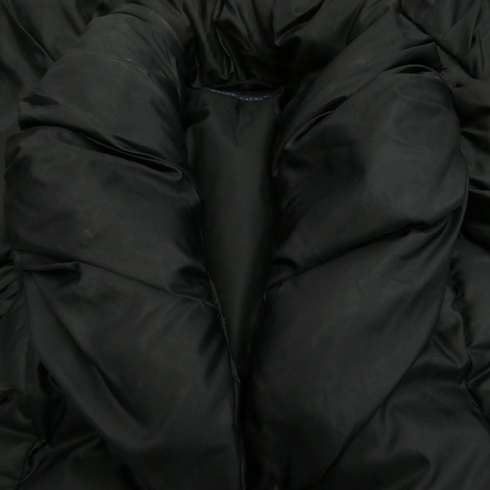 ラルフローレン　ショールカラー　ダウンジャケット　ブラック　M RALPH LAUREN ラルフローレン ショールカラー ダウン ジャケット