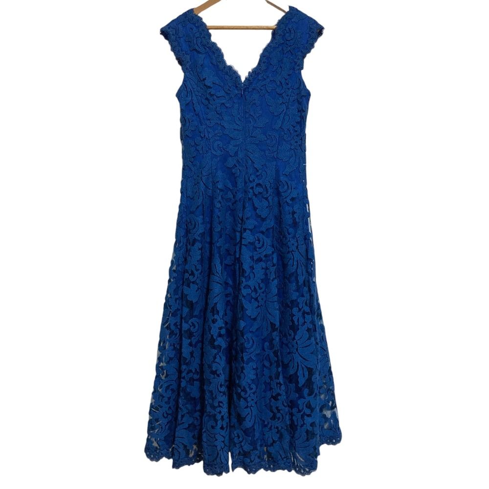 美品 TADASHI SHOJI タダシショージ エンブロイダリー レース ロング