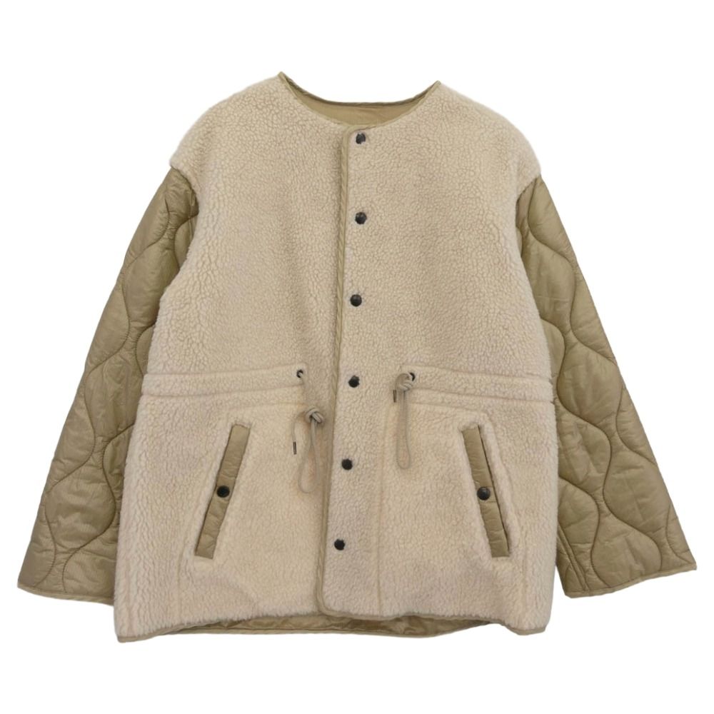 JANESMITH plage ショートボアキルトコート 全国無料，2025 JANE SMITH