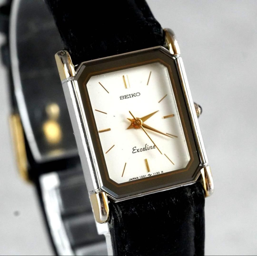 SEIKO セイコー Exceline エクセリーヌ 1221-5820 腕時計 レディース