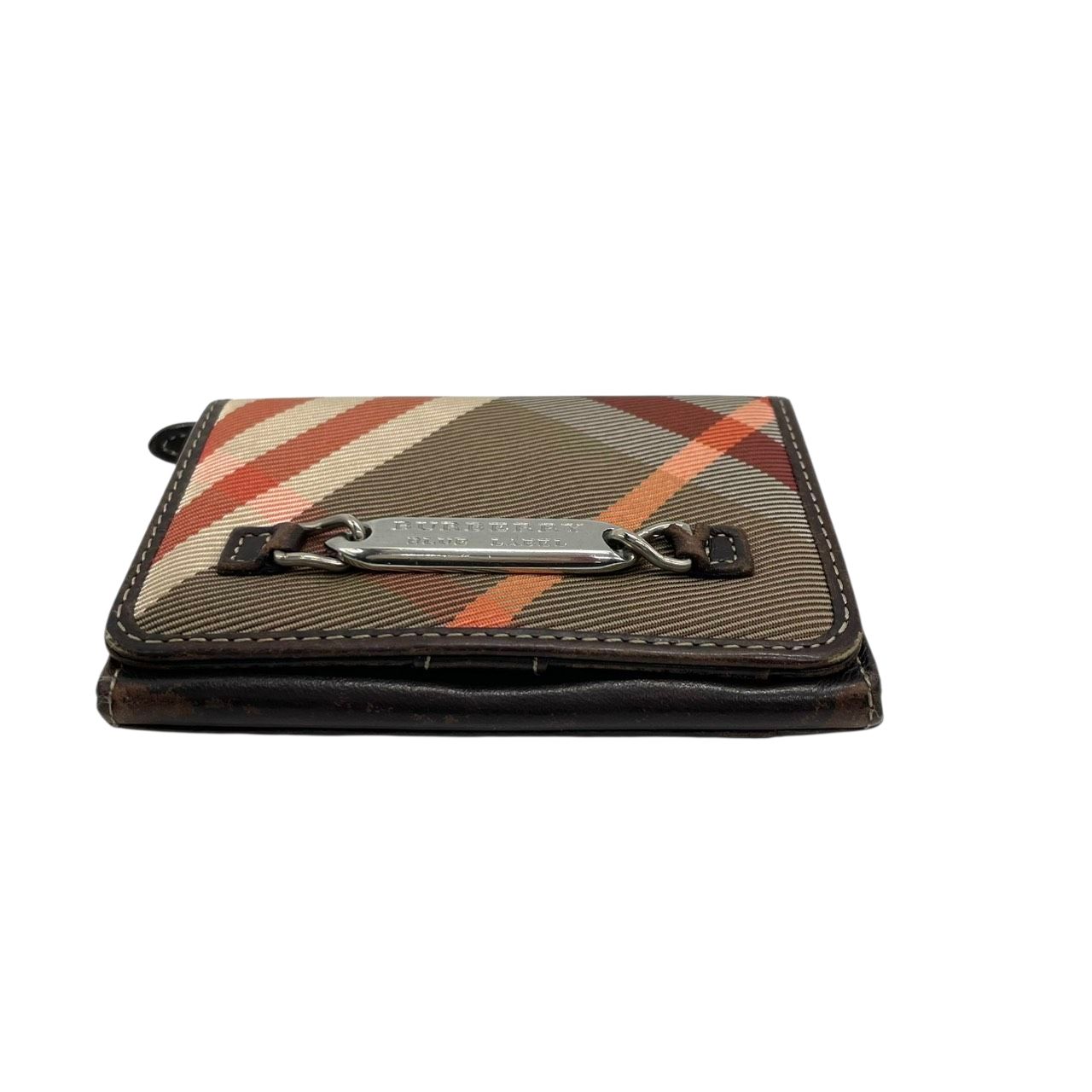 teeeee ★未使用BURBERRY BLUE LABEL 三つ折り財布 BURBERRY BLUE LABEL バーバリーブルーレーベル 三つ折り財布