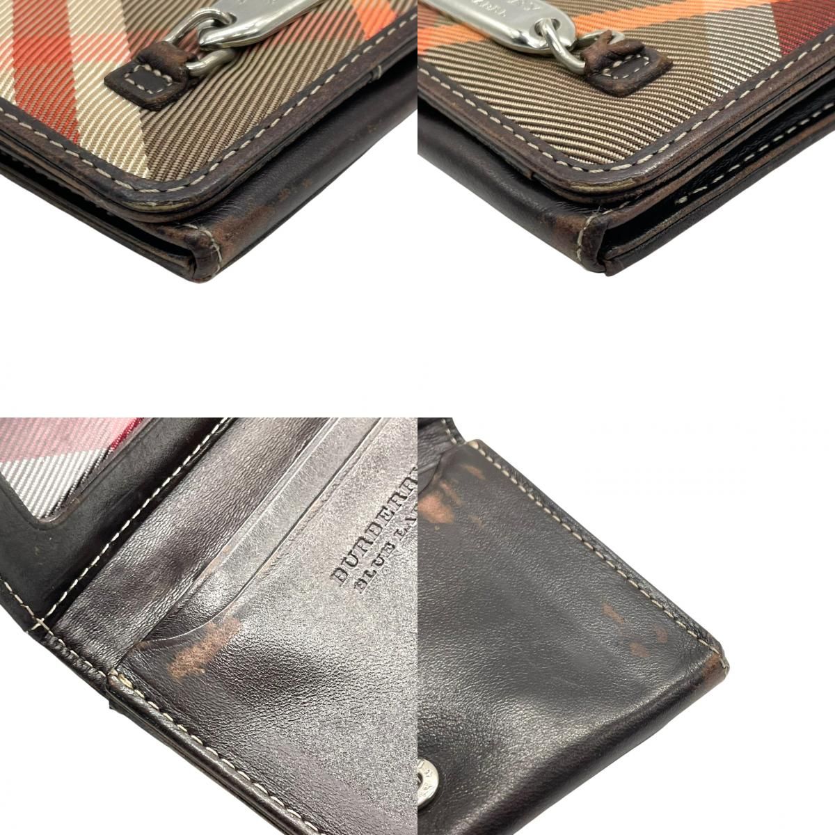 BURBERRY BLUE LABEL バーバリーブルーレーベル 三つ折り財布