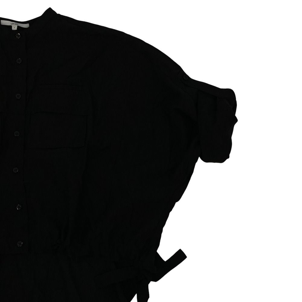 UN3D.　アウトポケットドルマンシャツ　黒　アンスリード UN3D.（アンスリード）の「アウトポケットドルマンシャツ（シャツ