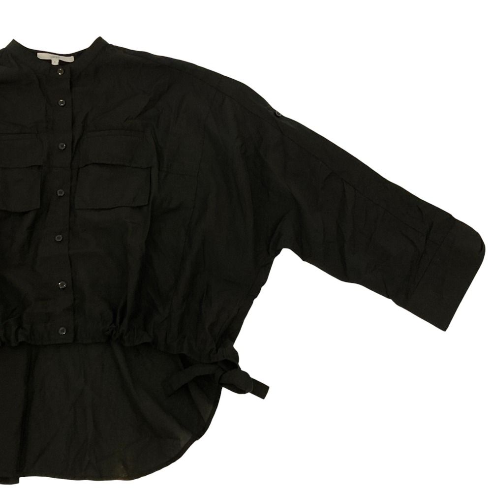 美品 23AW UN3D. アンスリード アウトポケット ドルマンシャツ