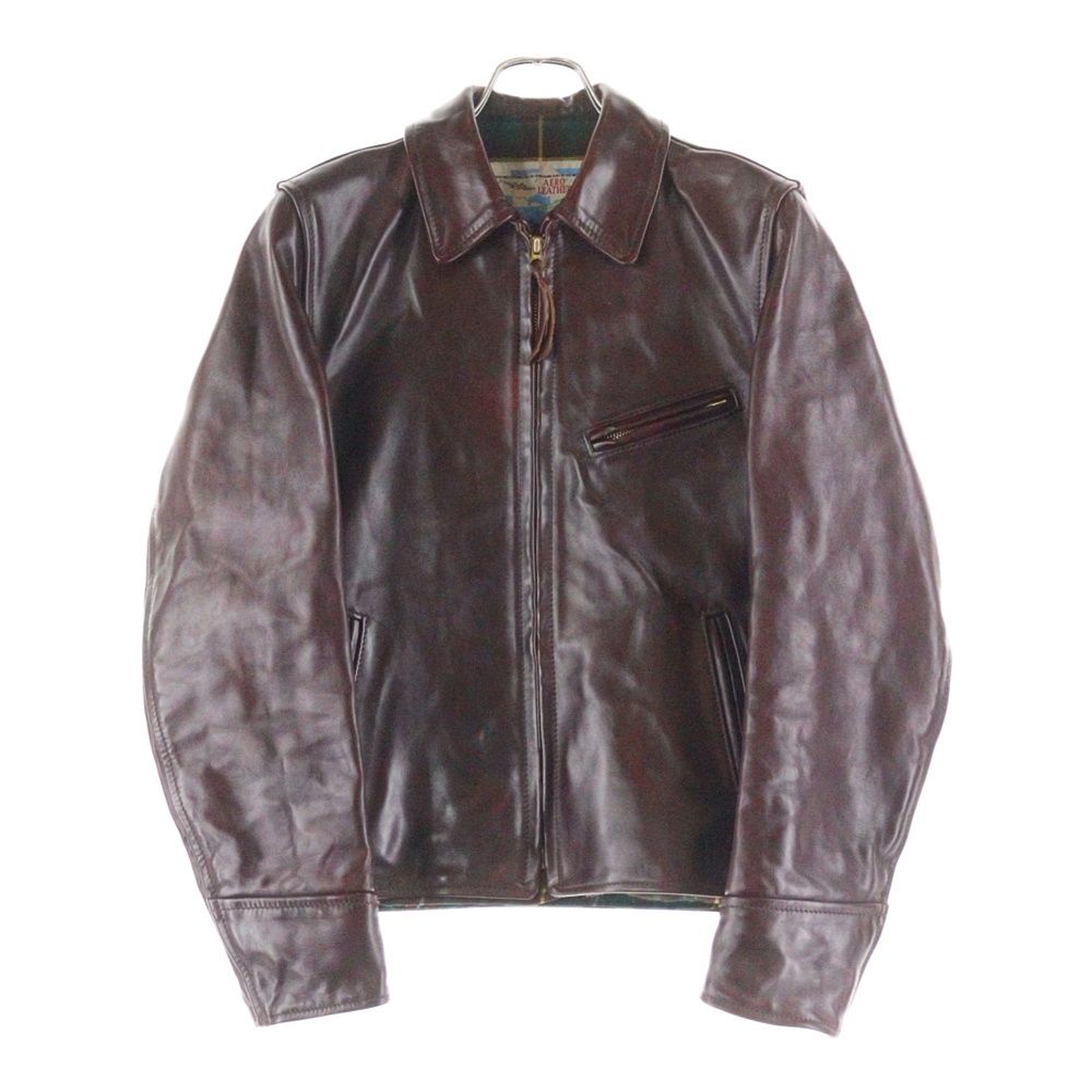 中古 AERO LEATHER Halfbelt シングルライダース Aero Leathers エアロレザー AERO LEATHER エリートコレクション