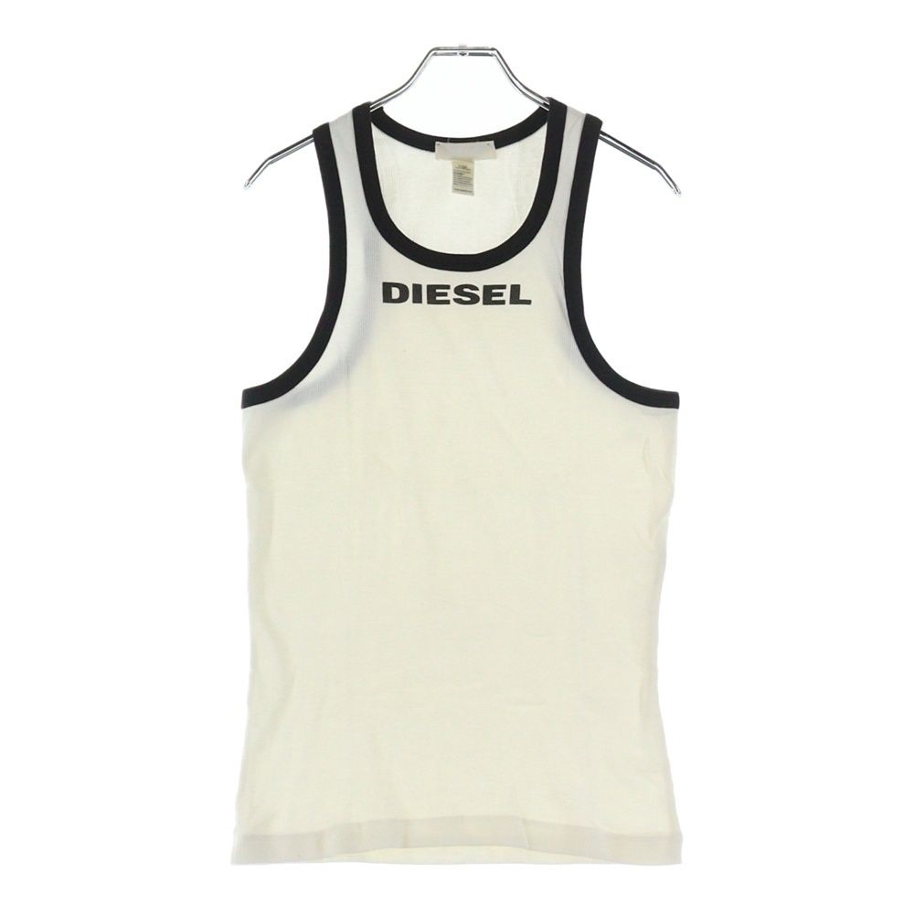 DIESEL (ディーゼル) LOGO PRINT TANK TOP ロゴプリントタンクトップ