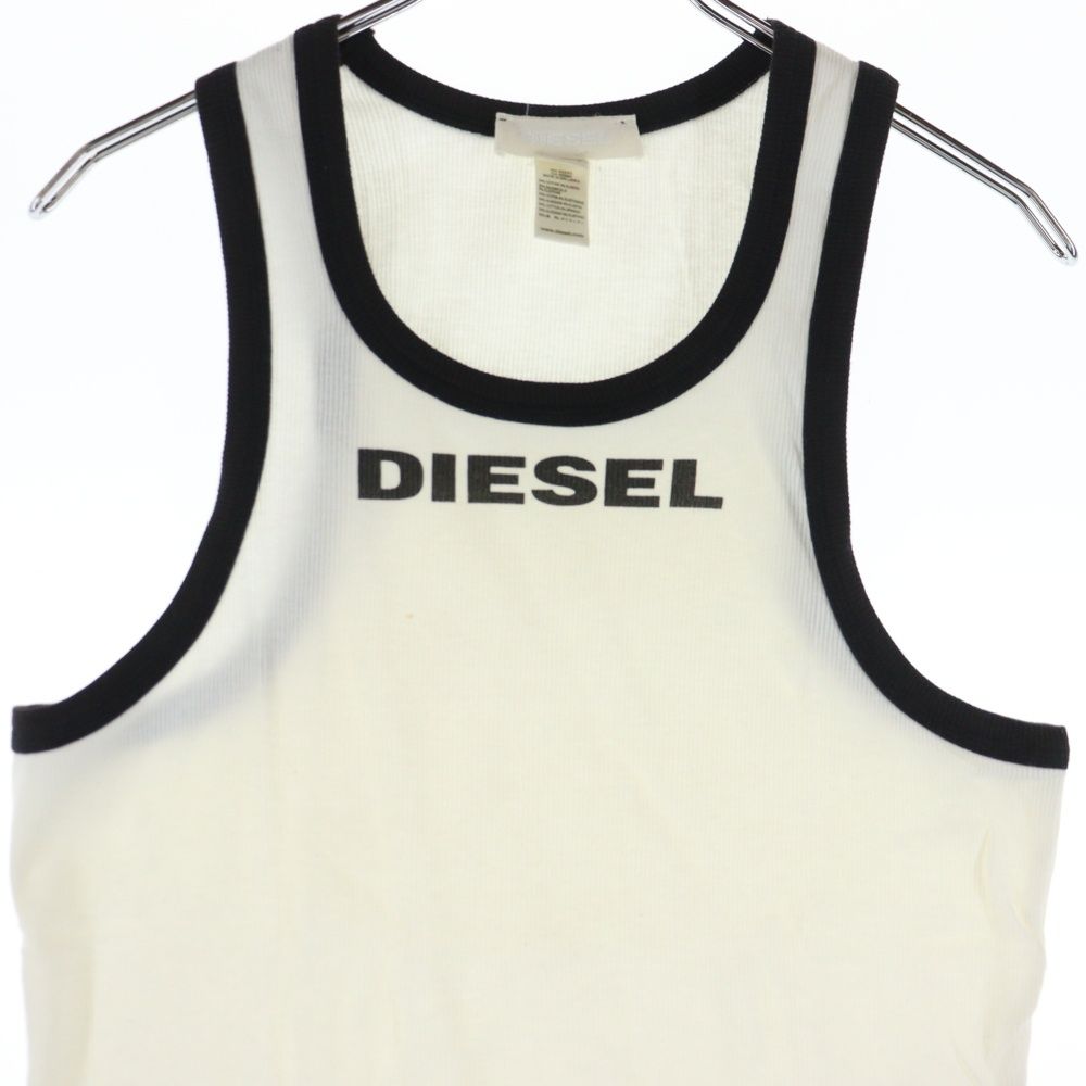DIESEL (ディーゼル) LOGO PRINT TANK TOP ロゴプリントタンクトップ