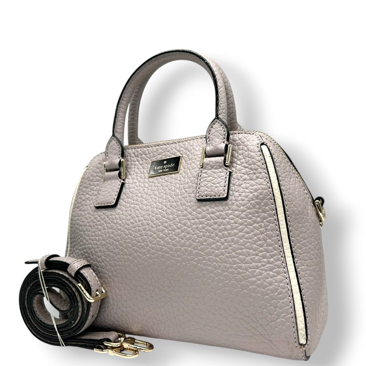 美品！！ kate spade ショルダーバッグ ラベンダー 安い 価格 