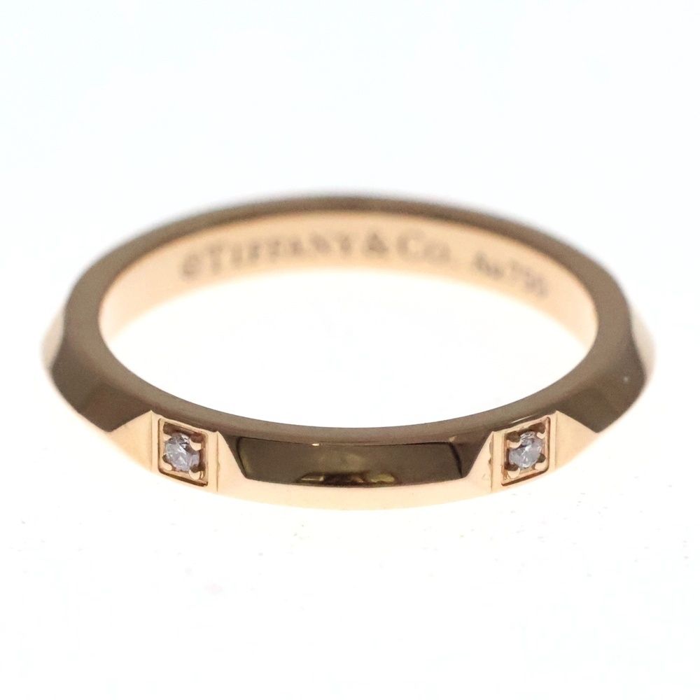 TIFFANY & Co. (ティファニー) トゥルーバンド 5PDダイヤモンド リング