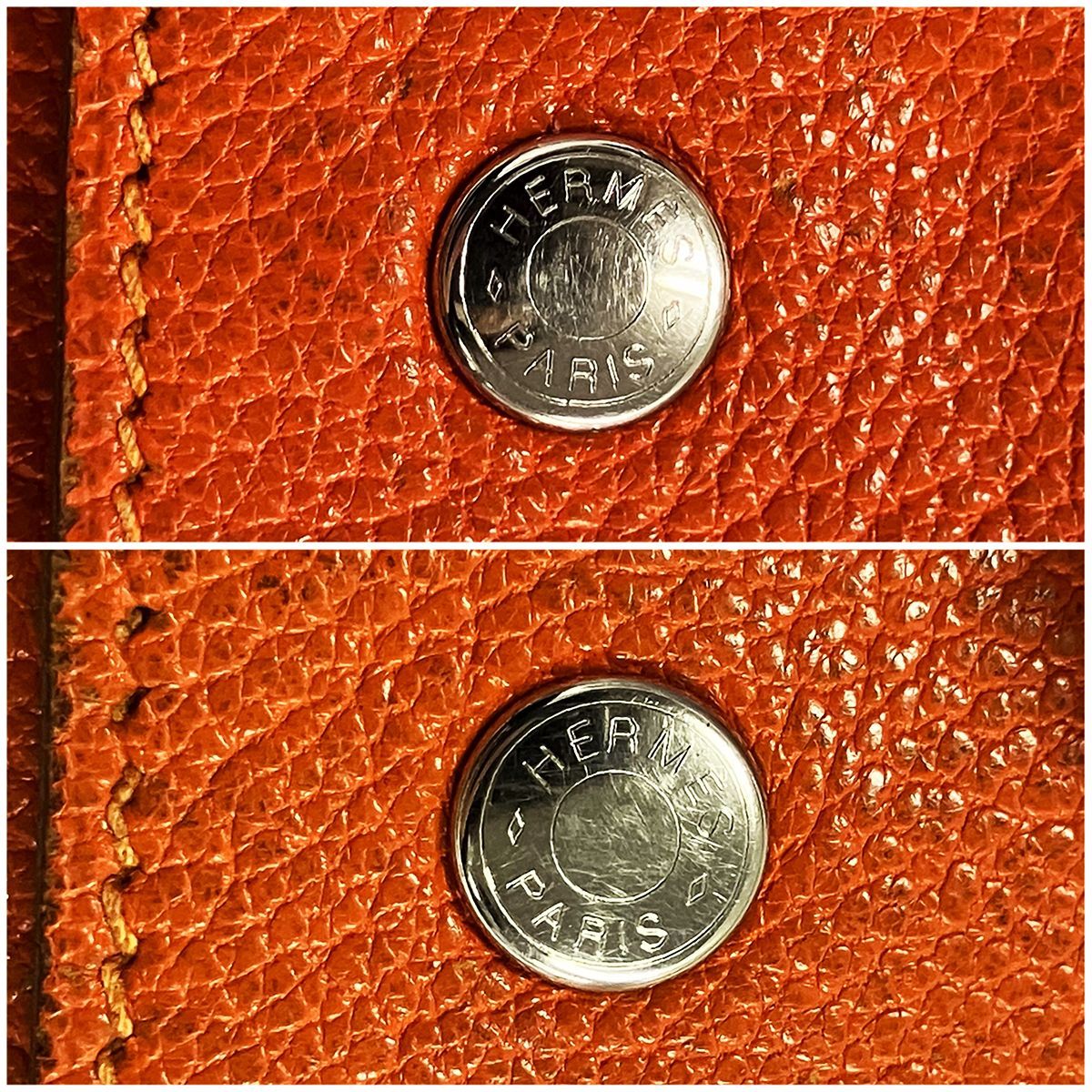 HERMES エルメス セリエボタン 6連 レザー キーケース - メルカリ