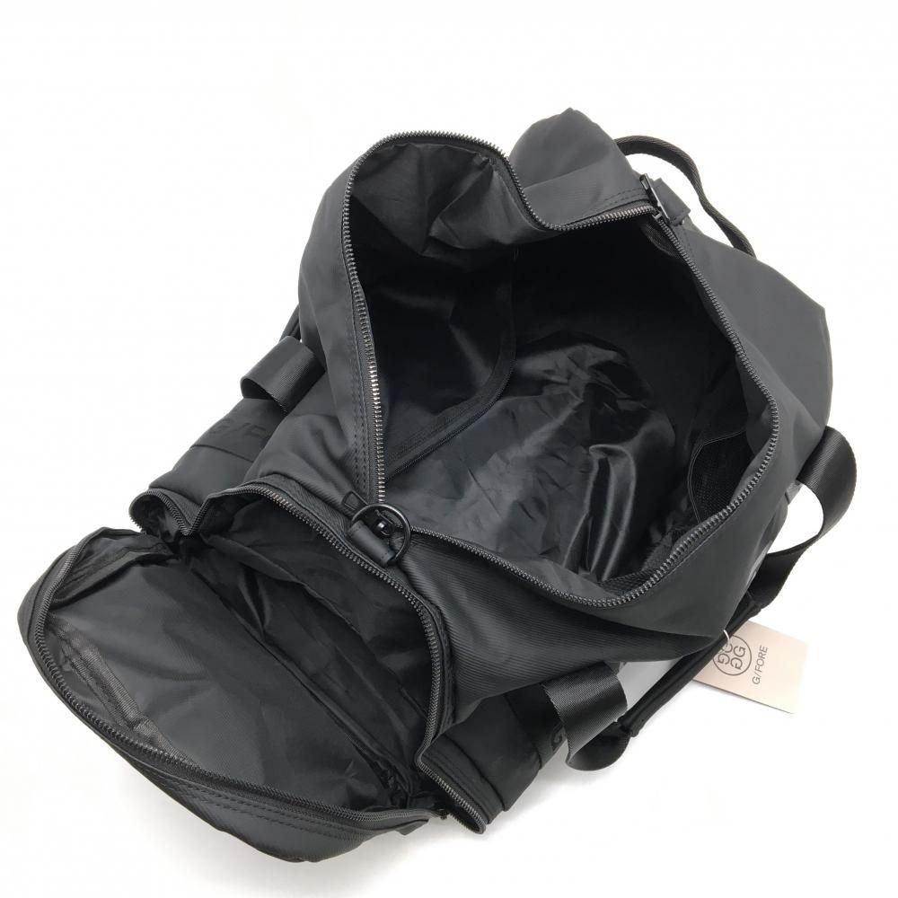 新品】ジーフォア 2WAYボストンバッグ 黒 シューズ収納可 ショルダー