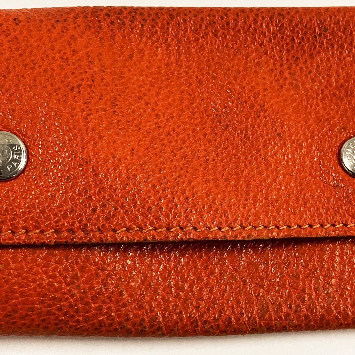 HERMES エルメス セリエボタン 6連 レザー キーケース - メルカリ