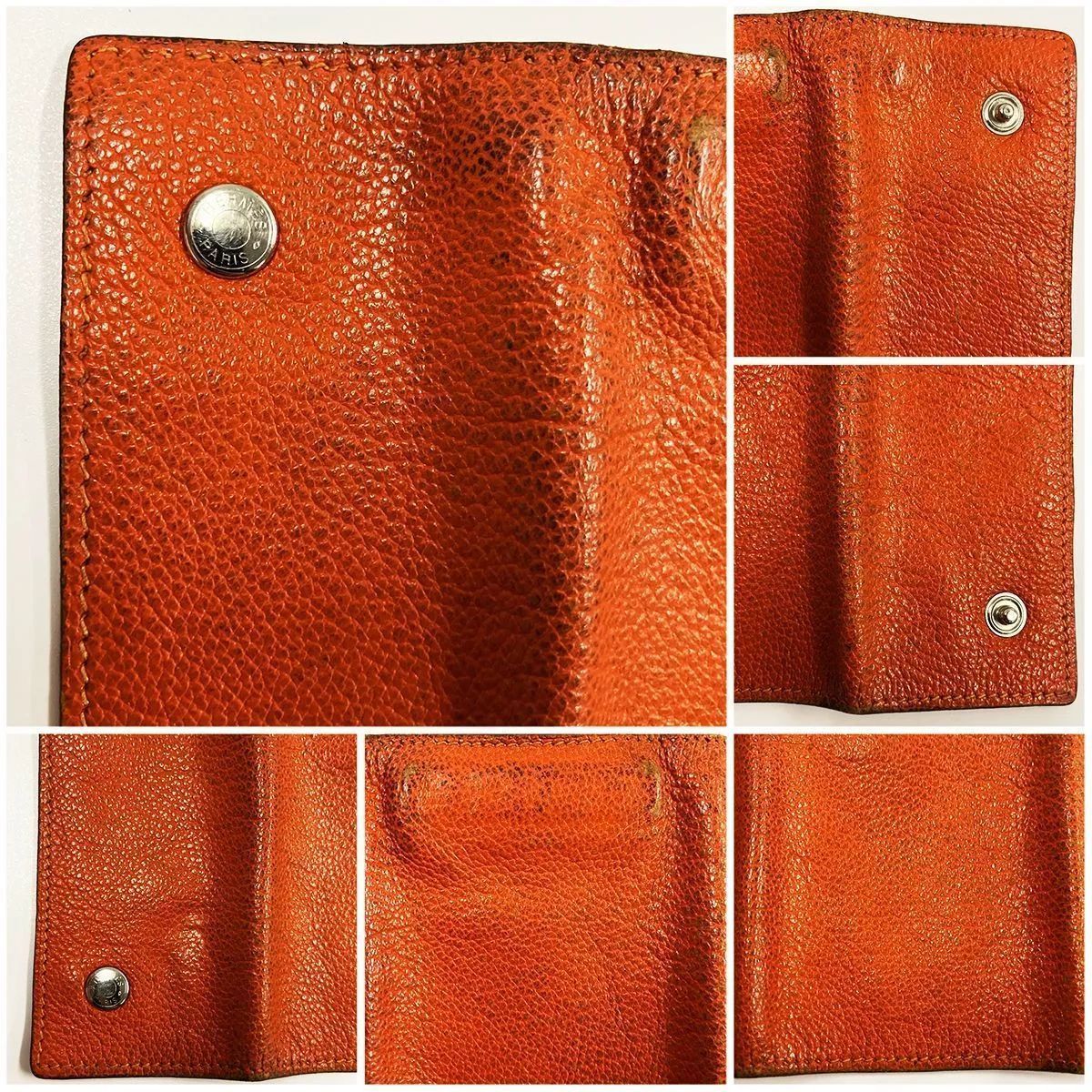 HERMES エルメス セリエボタン 6連 レザー キーケース - メルカリ