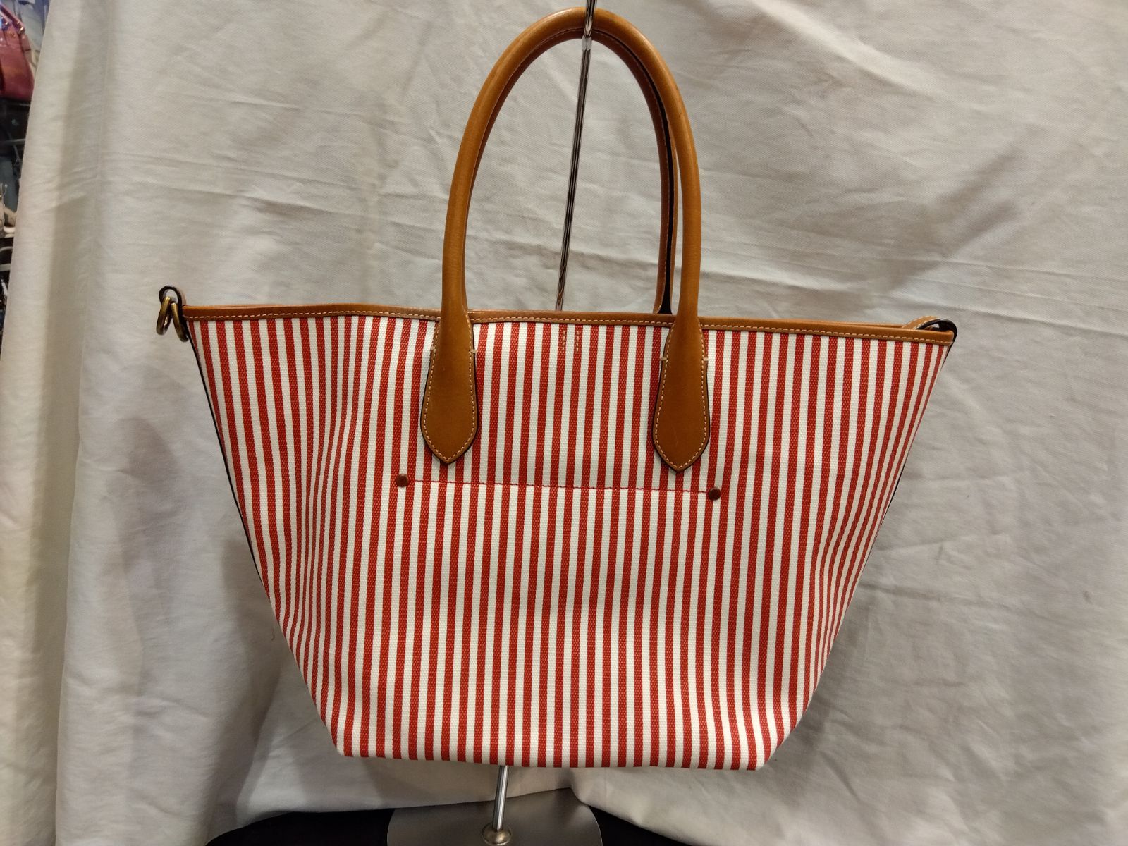 キャンパス×牛皮革 カジュアル