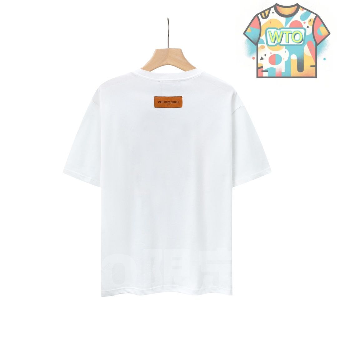 本日限定特価】カラフルロゴプリント ユニセックス コットンTシャツ