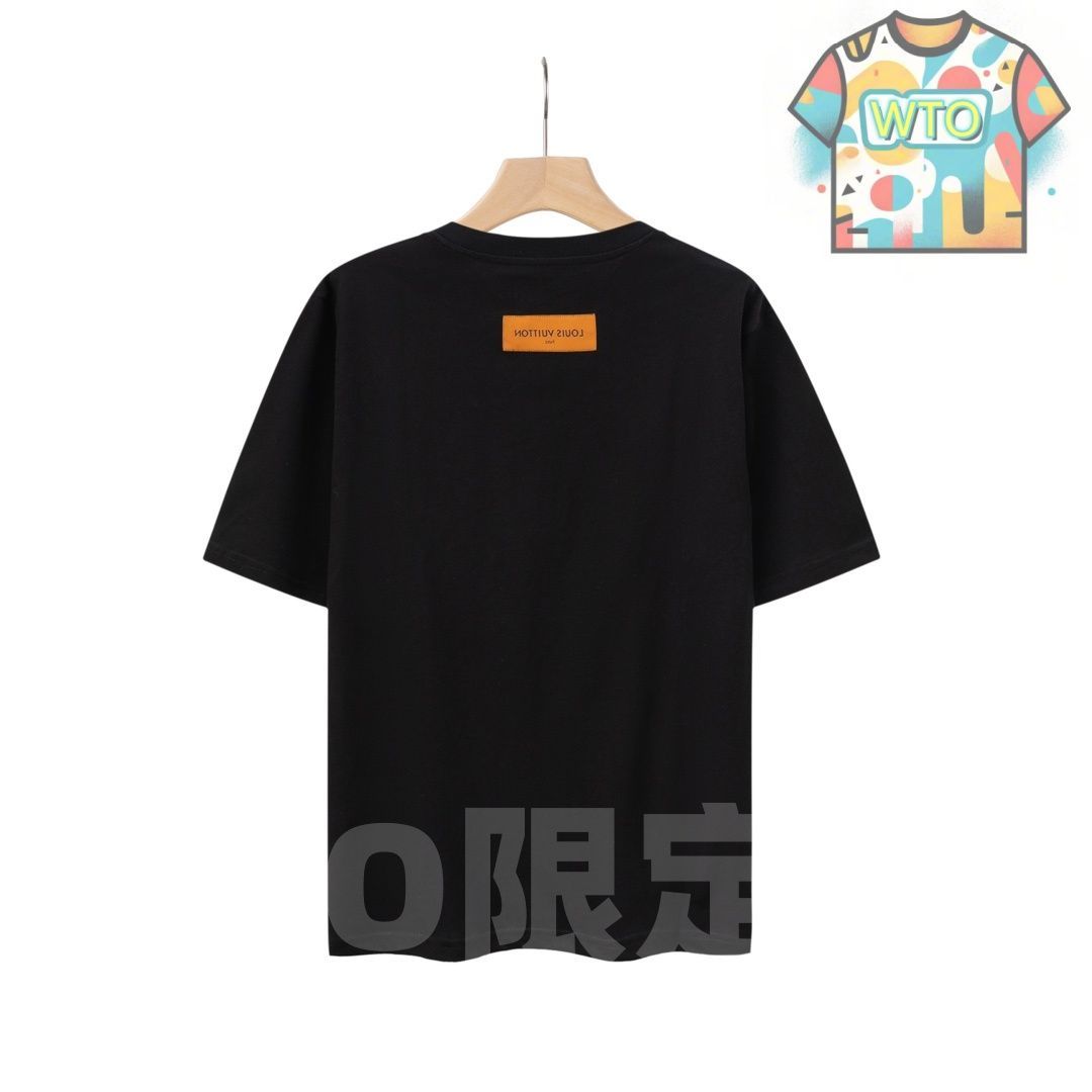 本日限定特価】カラフルロゴプリント ユニセックス コットンTシャツ