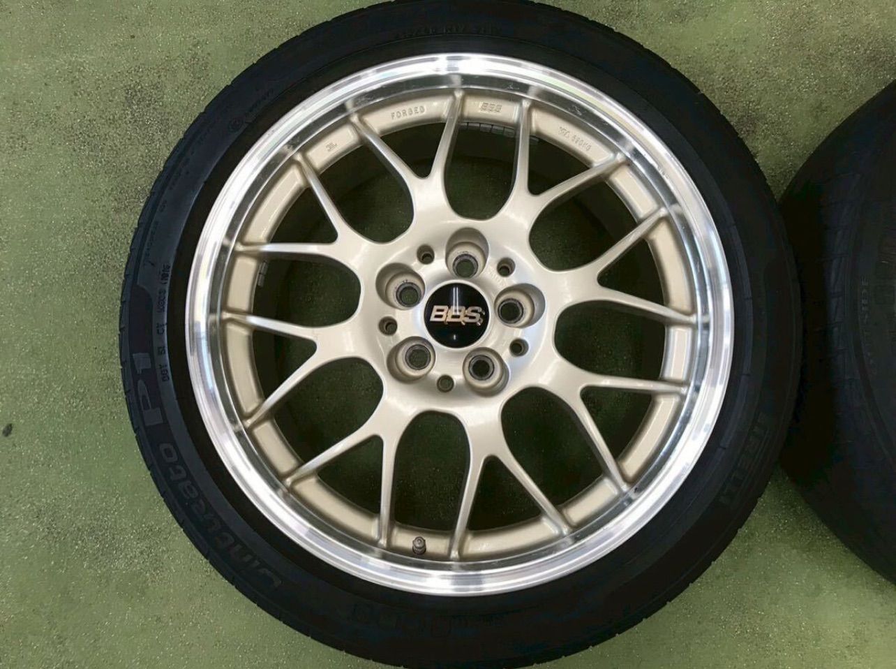 256 204 04 BBS RG 714 17インチ 2本 7 5 j 48 pcd 100 H プリウス 86 インプレッサ ウィッシュ