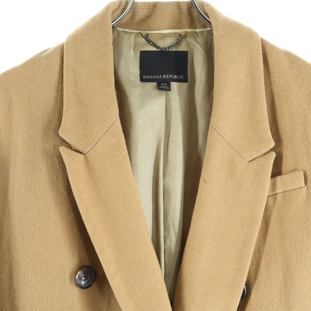 【未使用】BANANAREPUBLICバナナリパブリックキャメルコートXL BANANA REPUBLIC (バナナリパブリック) double breasted Camel tan