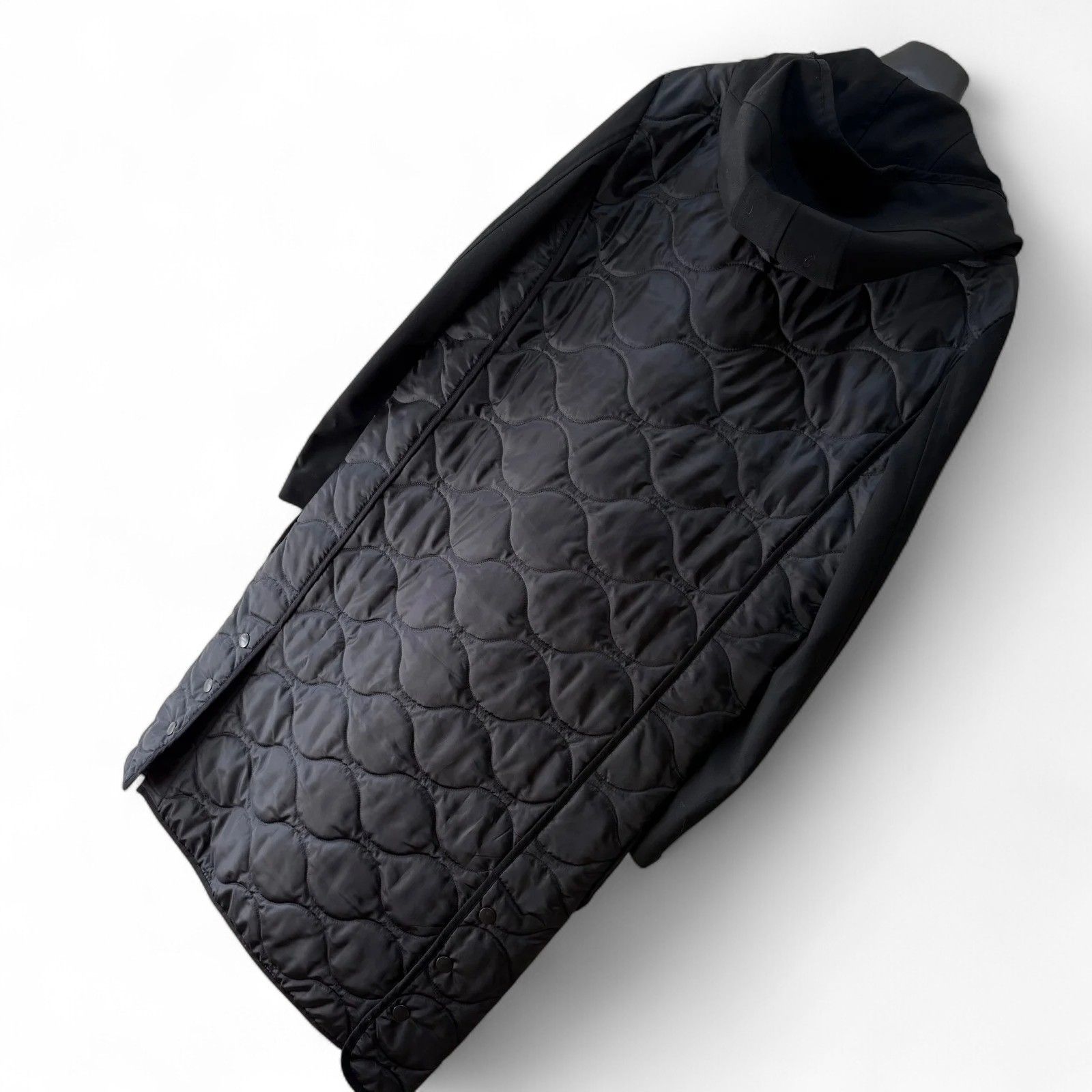 極美品 ヨウジヤマモト オーバーサイズデザイン キルティングロング