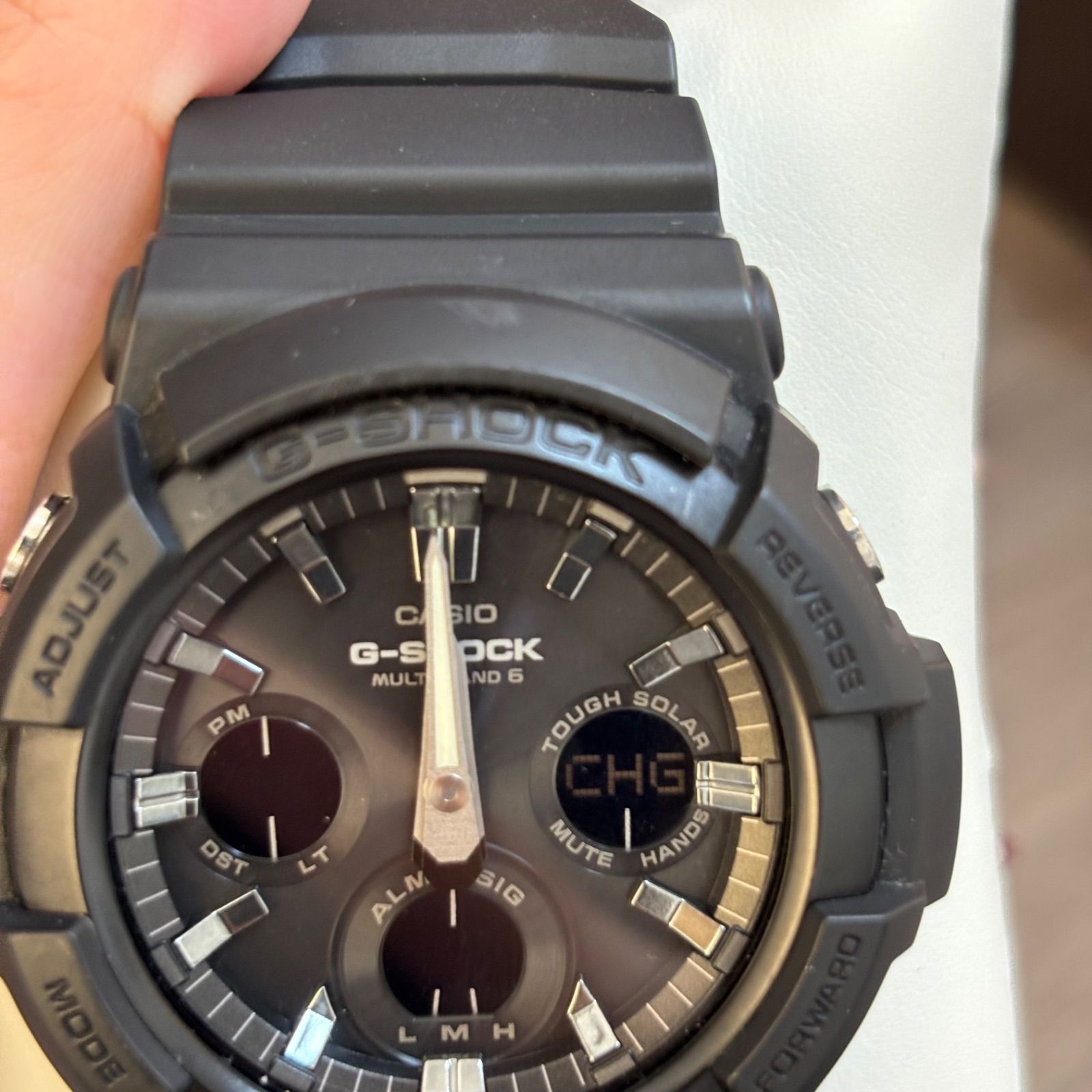 ☆ G-SHOCK GAW-100B ブラック ソーラー 電波なしモデル 5444 説明書 