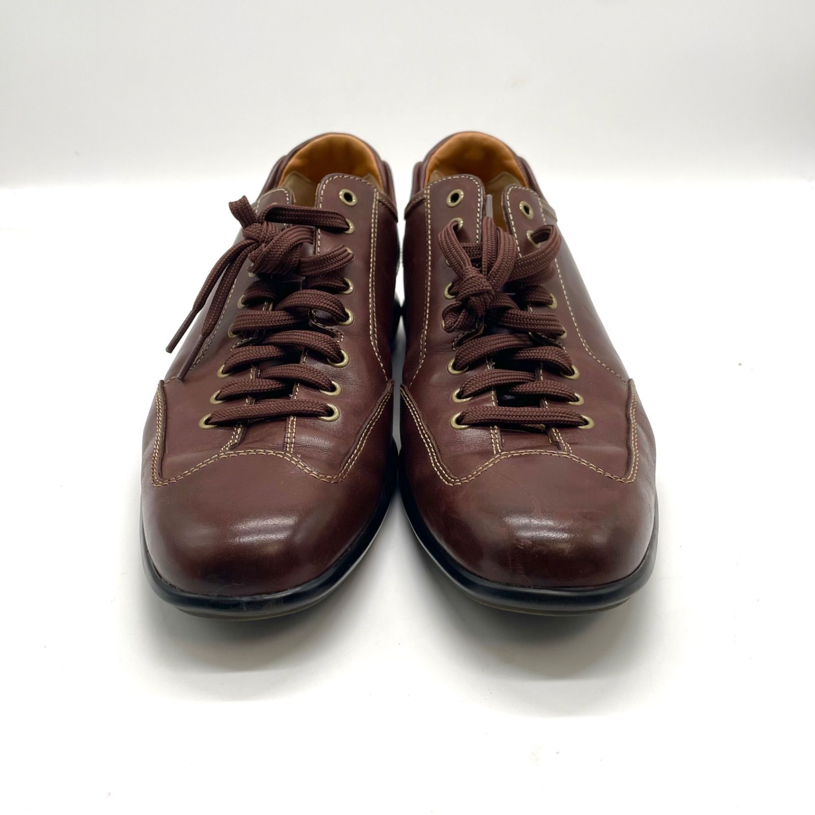 COLE HAAN コール ハーン 革靴 カジュアルシューズ ハイカーオッカス エア ギャビン 28cm レザー 革  ブラウン 茶 メンズ