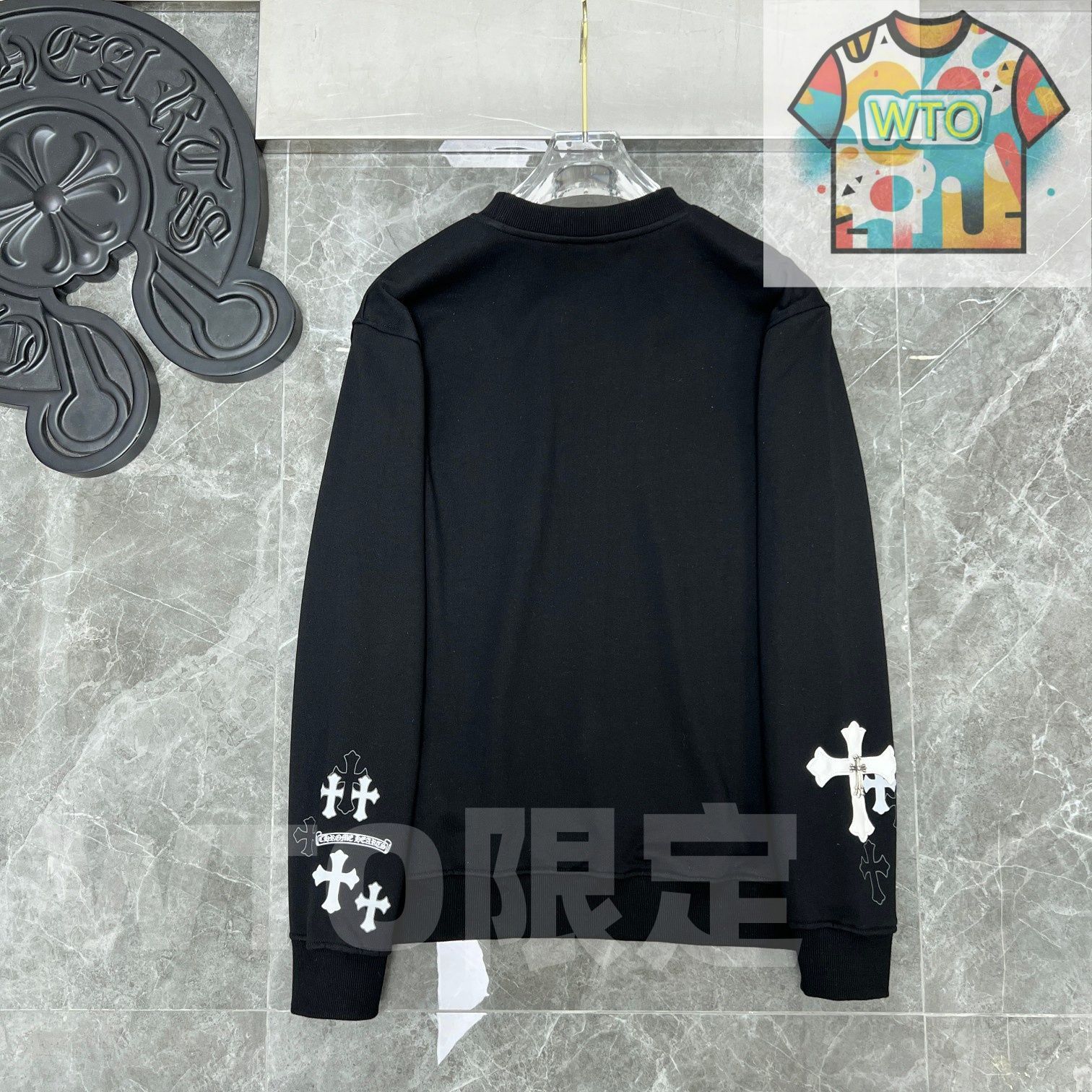 本日限定特価】Chrome Hearts メンズ スウェットシャツ クロス