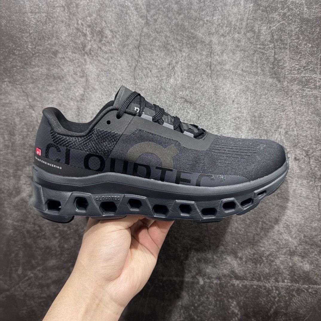 クラウドモンスターOn ランニングシューズ グレー/ネイビー新品未使用 On オン Cloudmonster クラウドモンスター メンズ スニーカー