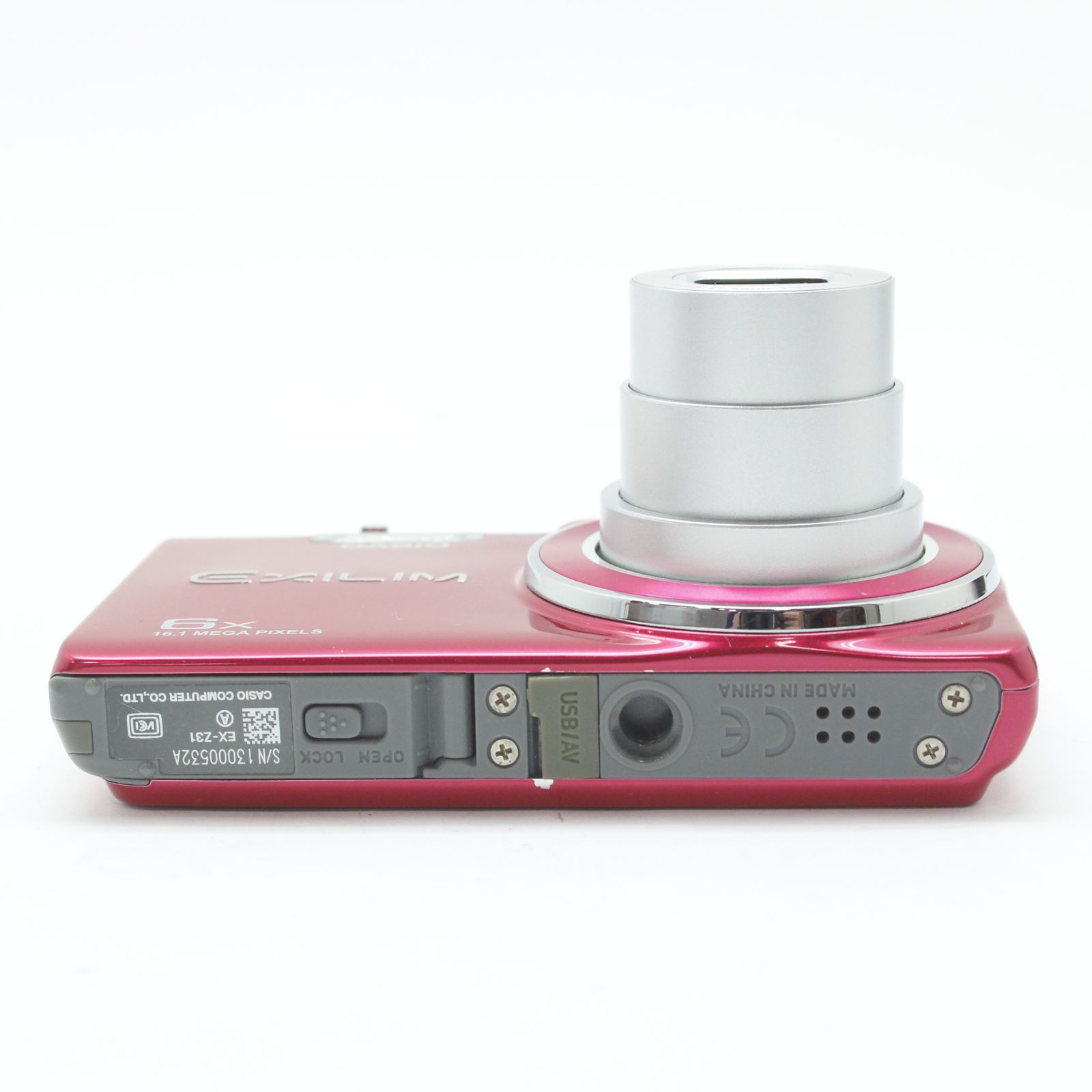 CASIO EXILIM EX-Z31 レッド - メルカリ