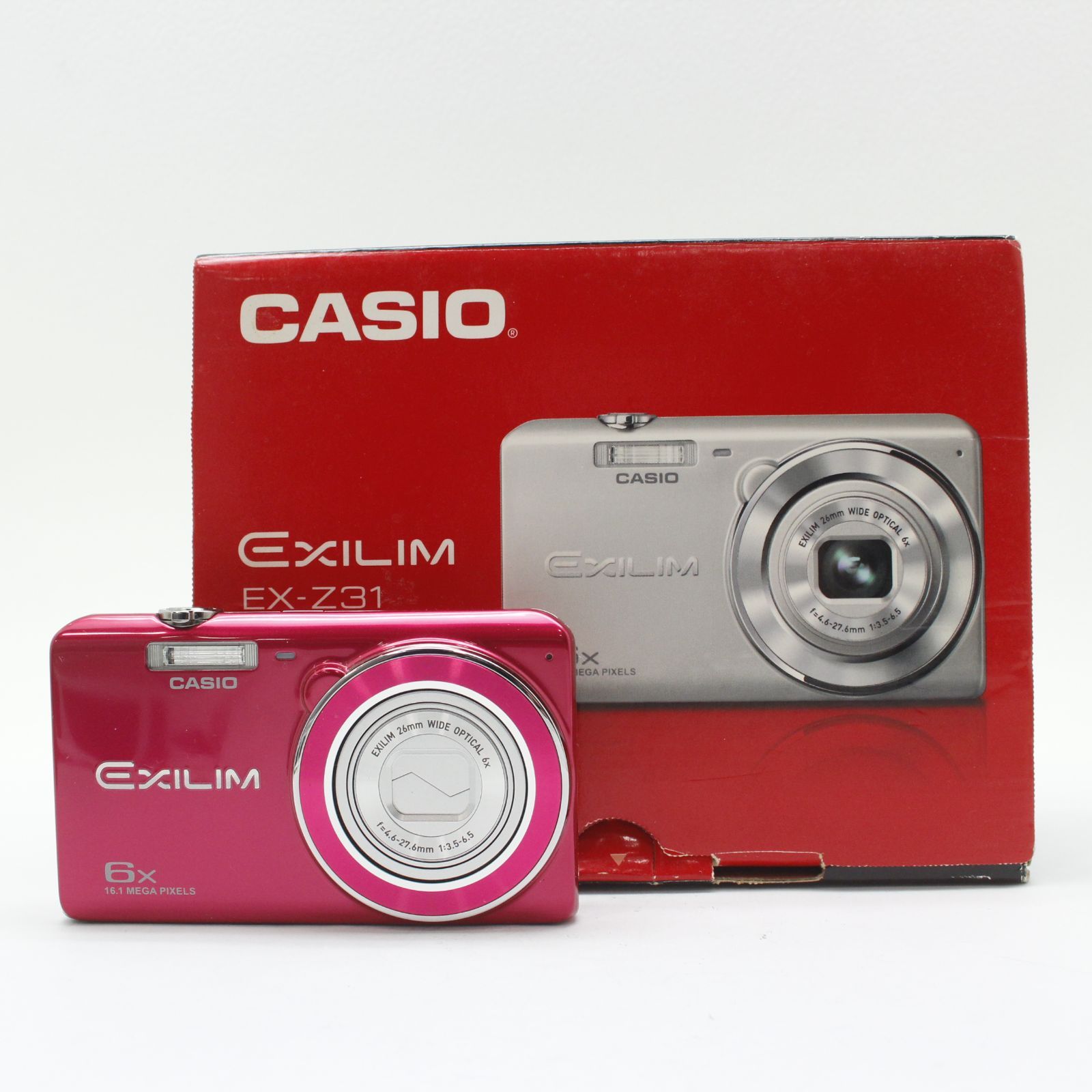 美品 CASIO EXILIM EX-Z31 コンパクトデジタルカメラ 訳あり品 CASIO カシオ EXILIM EX-Z31 コンパクトデジタルカメラ