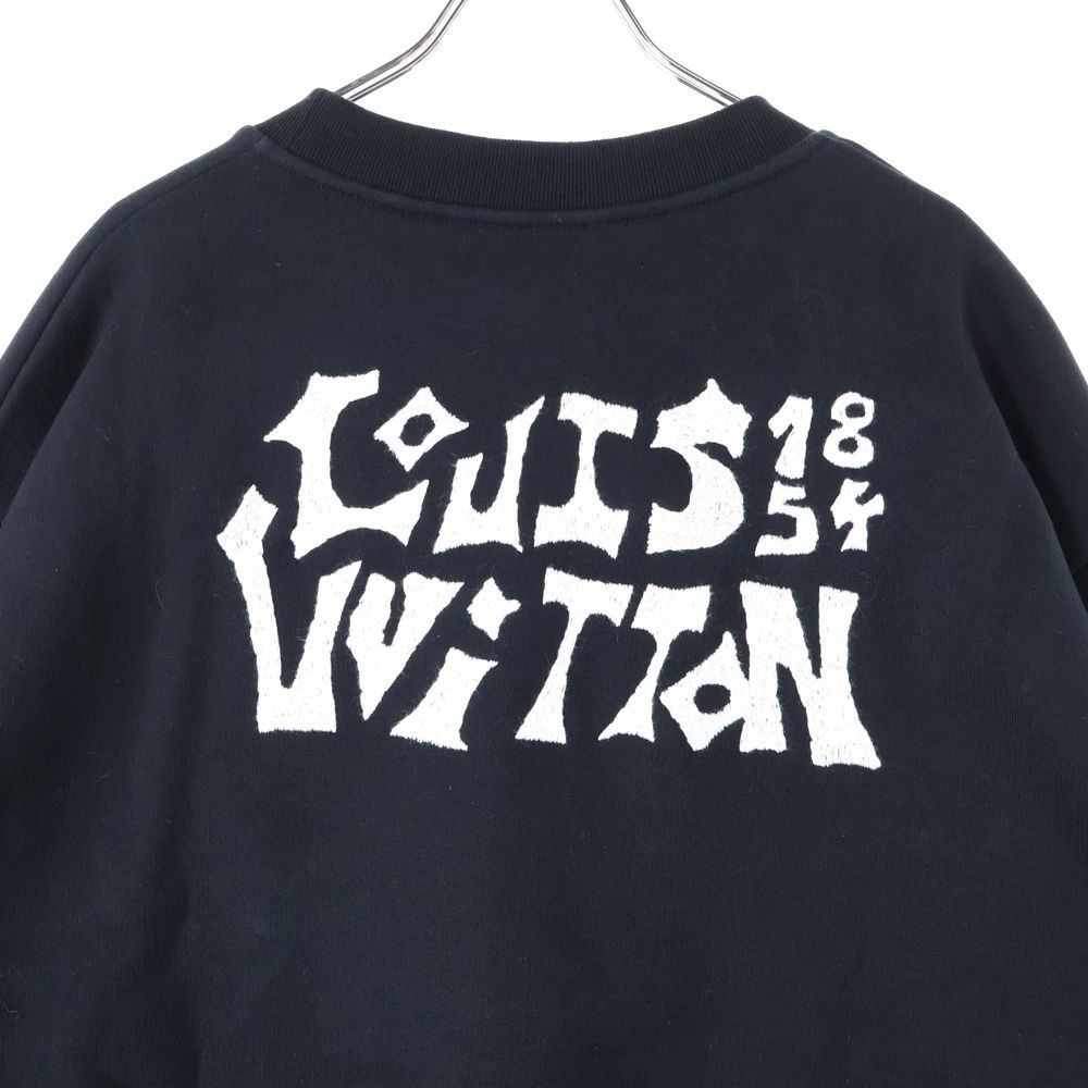 LOUIS VUITTON (ルイヴィトン) LVコミックスオウルパッチクルーネック