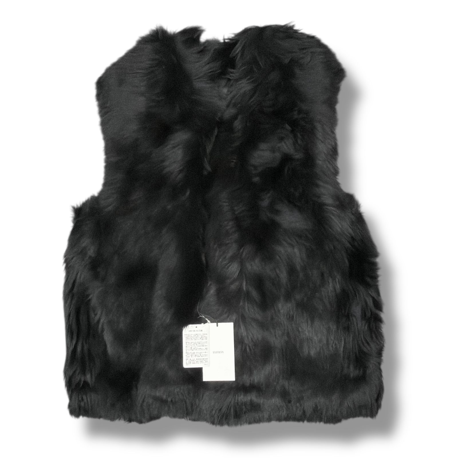 参考上代148500円 未使用 stein(ssstein) 24AW SHEEP FUR VEST シープファーベスト ジレ シュタイン ST.919 ダークブラウン S （99290A） 未使用 stein(ssstein) 24AW SHEEP FUR VEST シープファーベスト ジレ