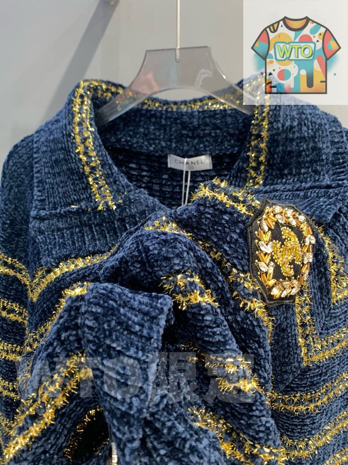 本日限定特価】Chanel レディース カーディガン ダブルCボタン