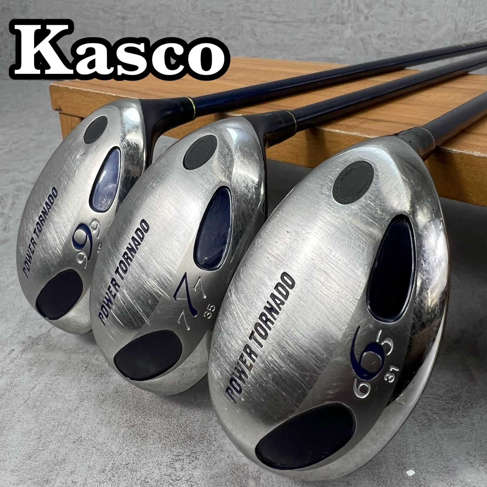 キャスコ POWER TORNADO パワートルネード7 3本セット kasco キャスコ