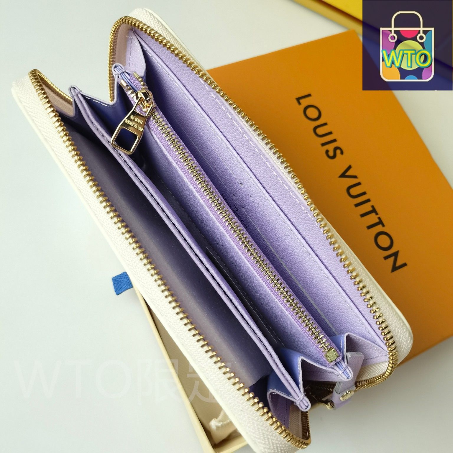 未使用 ルイ・ヴィトン エンボス加工 長財布 org.jpg