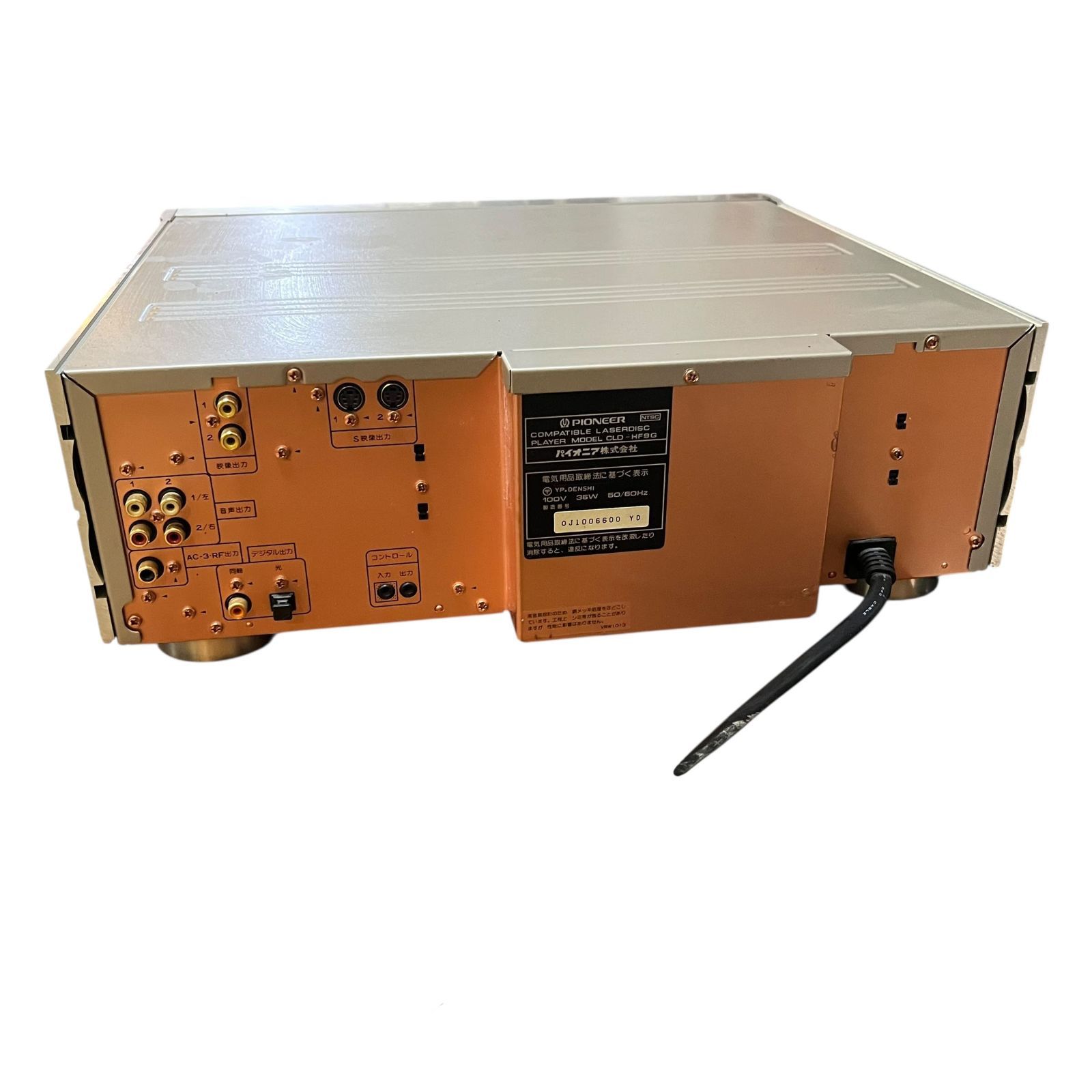 中古○Pioneer/パイオニア○CLD-HF9G コンパチブルプレーヤー 両面再生