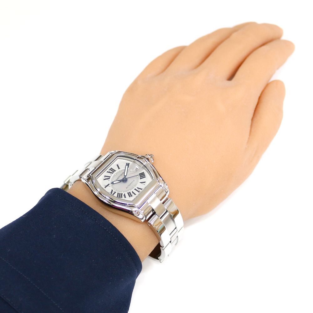 カルティエ ロードスターLM 腕時計 時計 ステンレススチール 2510 自動