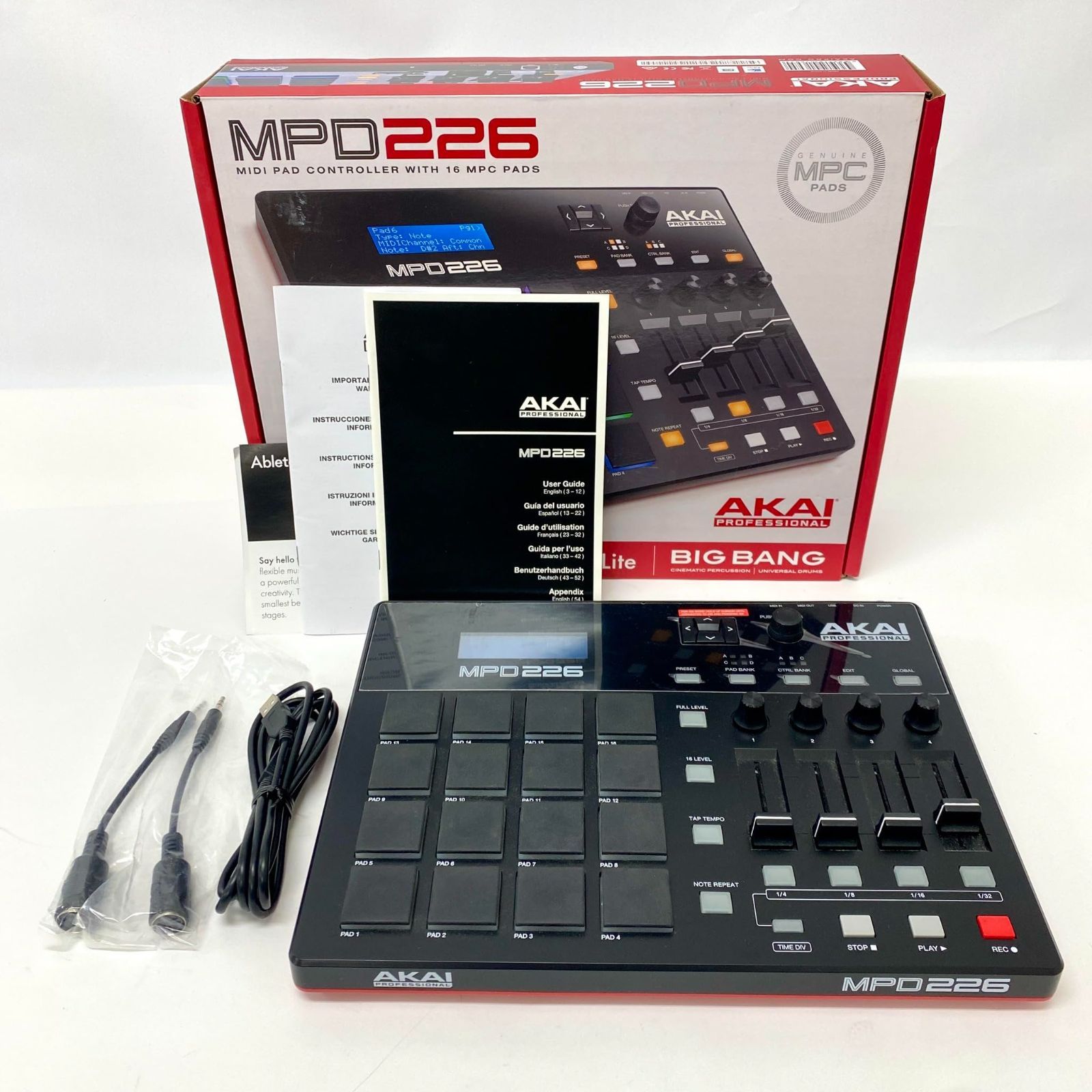 Akai Professional USB MIDIコントローラー MPD226 No2703 - メルカリ
