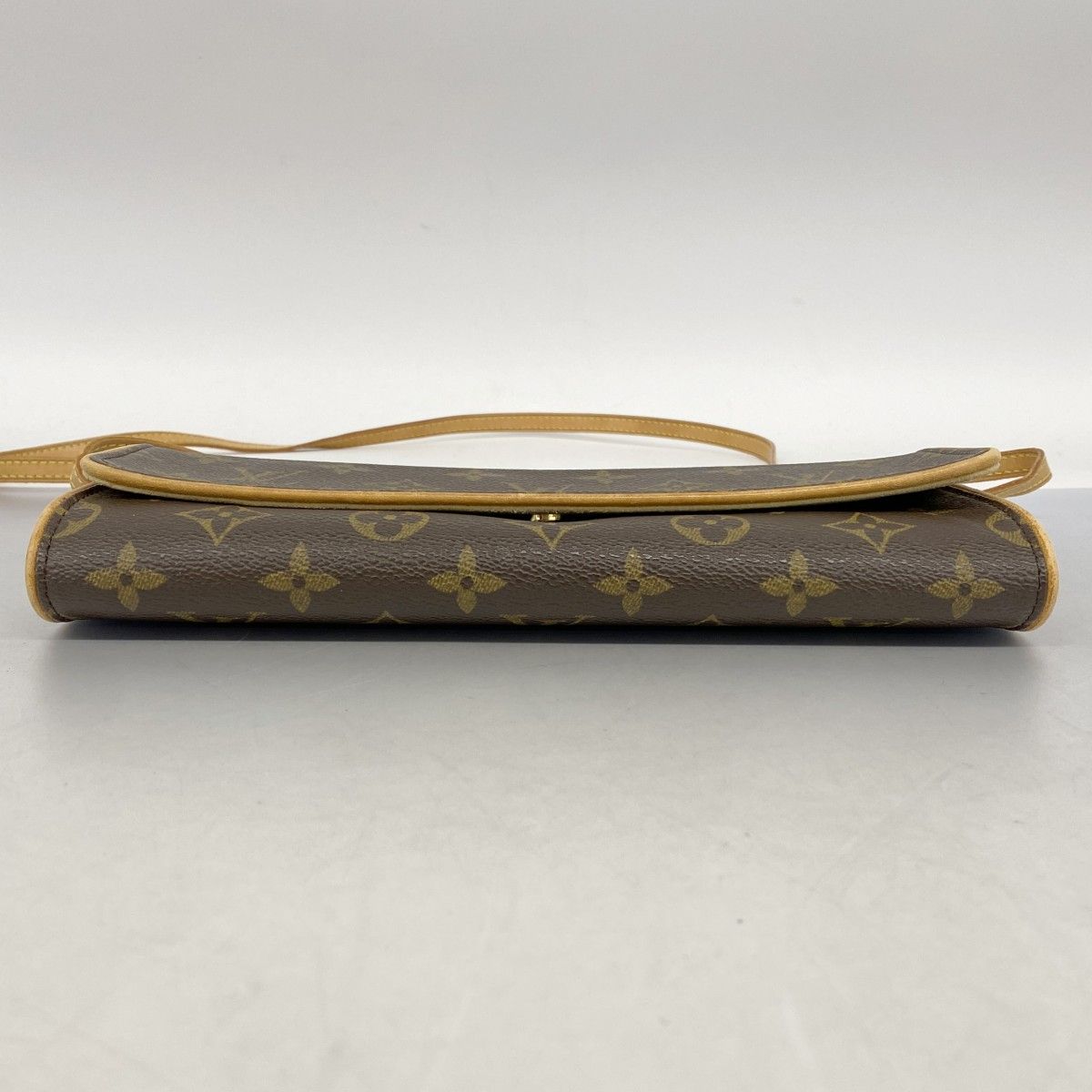 ルイヴィトン　M51852　ポシェット ツインGM　[廃盤]　ショルダーバッグ ルイヴィトンポシェットツインGM 14145 ブラウン レディース