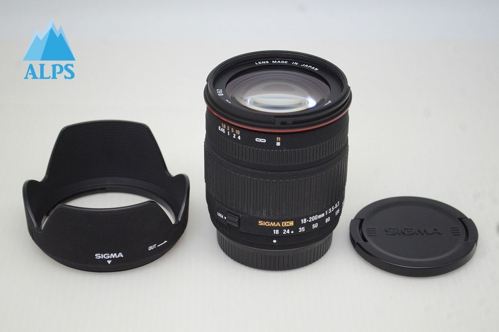 良品 SIGMA シグマ 18-200mm F3.5-6.3 DC PENTAX ペンタックス K