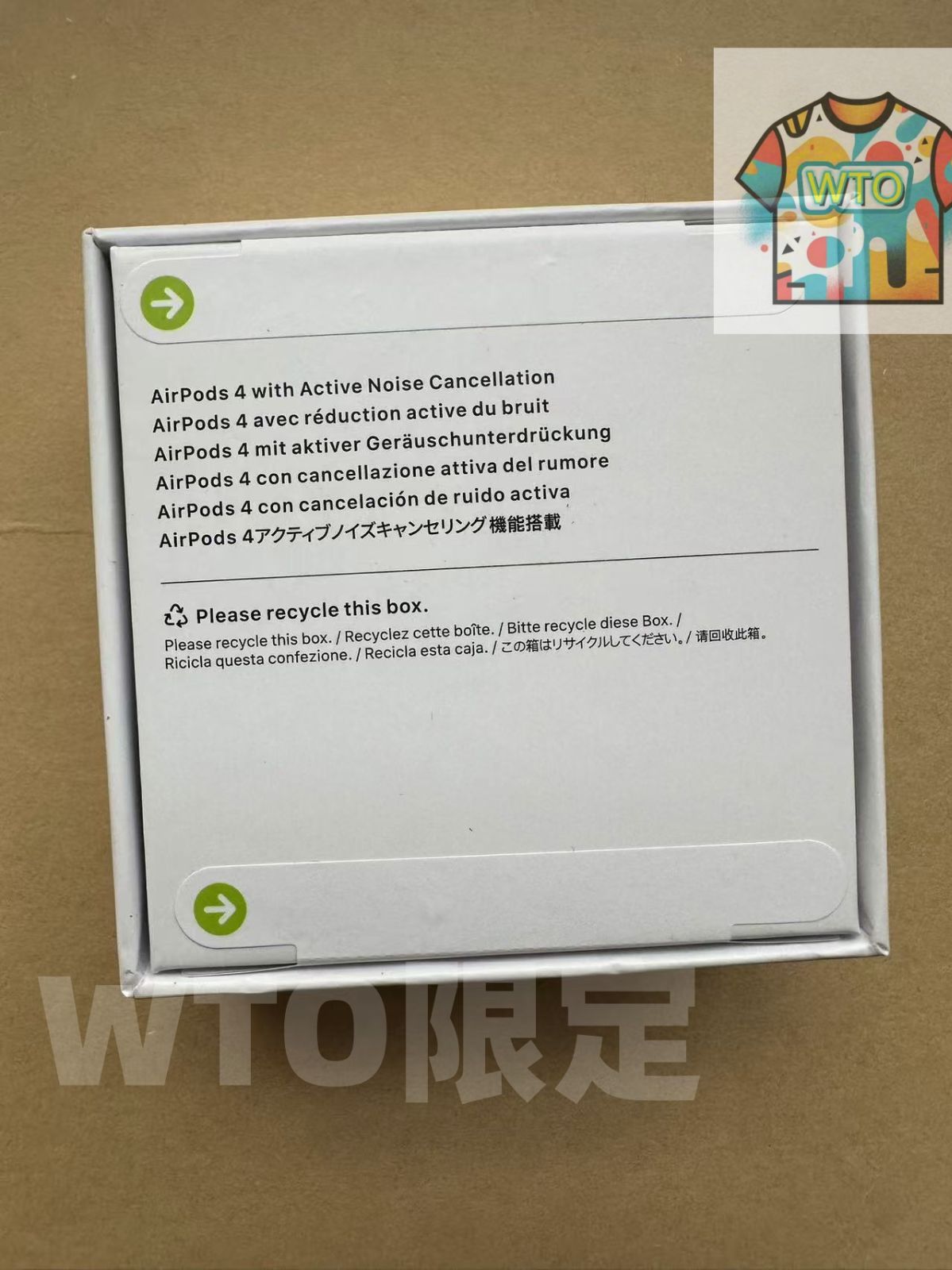 新品・未開封品】Apple AirPods 4 アクティブノイズキャンセリング