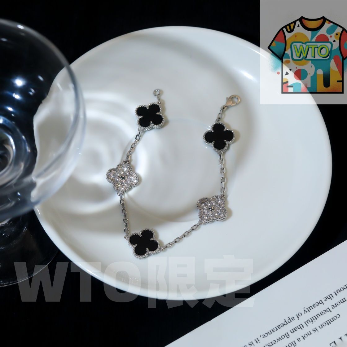 最終お値下げ新品Van Cleef & Arpels 5モチーフ ブレスレット ヴィンテージ アルハンブラ ブレスレット 5モチーフ[VCARP7RP00